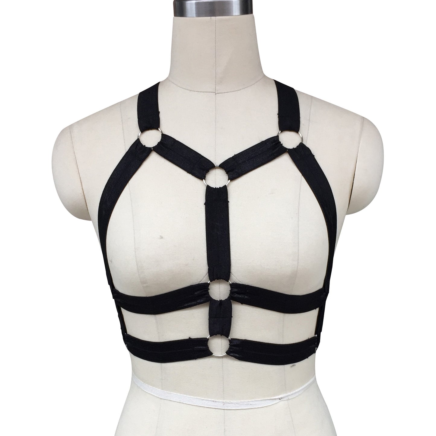 Strapy Sexy Bra Black Body Harness Lingerie