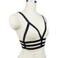 Strapy Sexy Bra Black Body Harness Lingerie