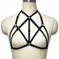 Strapy Sexy Bra Black Bondage Harness Lingerie