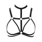 Strapy Strappy Bra Black Black Body Harness Lingerie