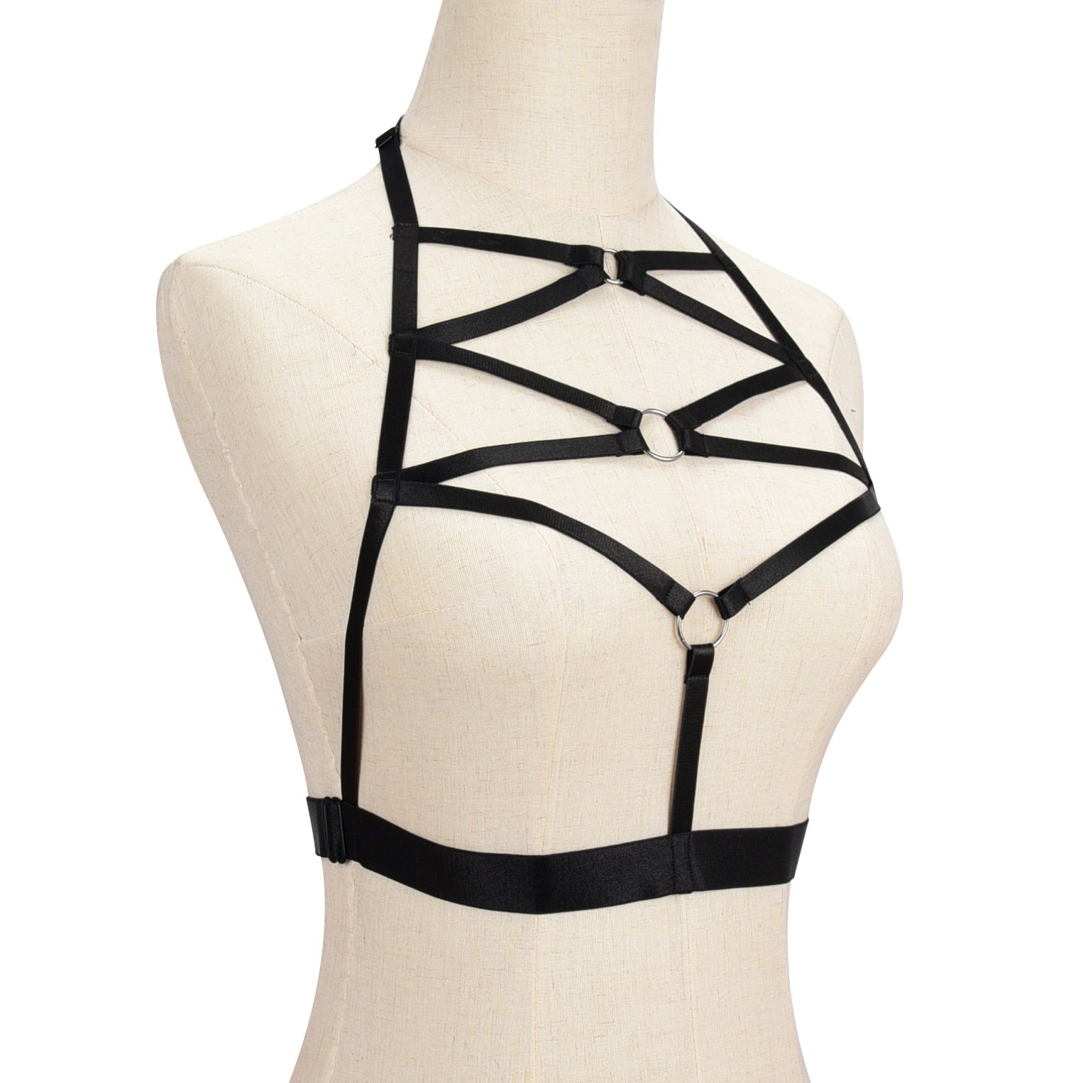 Submissive Bra Straps Chubby Strappy Harness Lingerie