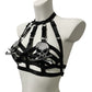 Submissive Bra for Sexy Chubby Black Body Harness Lingerie