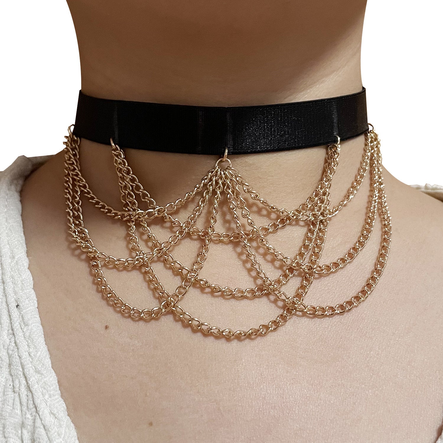 Submissive Choker Wife Bondage Harness Lingerie