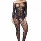 Submissive Lace Bodystocking Wife Sheer Mesh Lingerie Crotchless Bodysuit