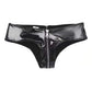 Submissive Panties Crotchless Leather Kinky Lingerie