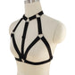 Submissive Sexy No Bra Chubby Bondage Harness Lingerie