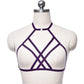 Submissive Sexy No Bra Chubby Bondage Harness Lingerie