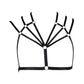 Submissive Strappy Bra Chubby Black Body Harness Lingerie