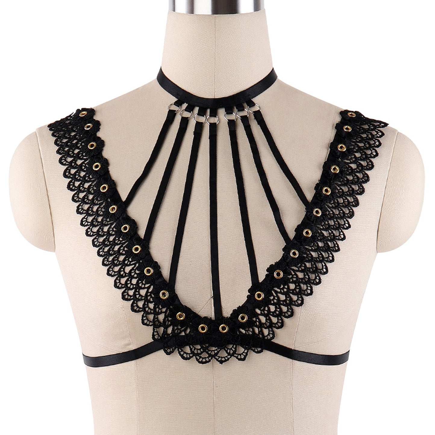 Submissive Strappy Bra Chubby Sexy Harness Lingerie