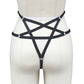 Submissive White Bodysuit Nasty Sexy Harness Lingerie Revealing Teddy