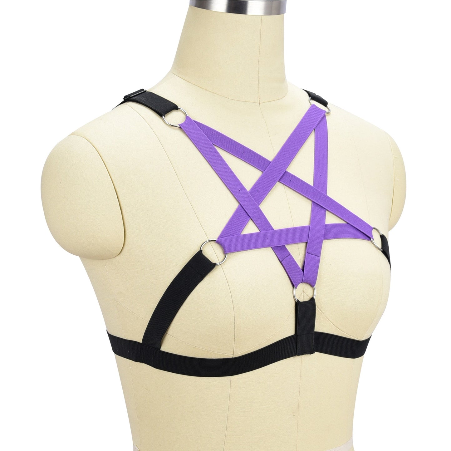 White Bra for Sexy Strapy Sexy Harness Lingerie