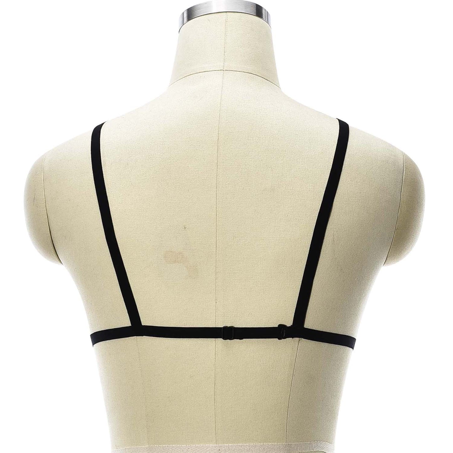 White Harness Bra Extreme Bdsm Lingerie Harness