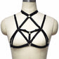 White Harness Bra Strapy Strappy Harness Lingerie