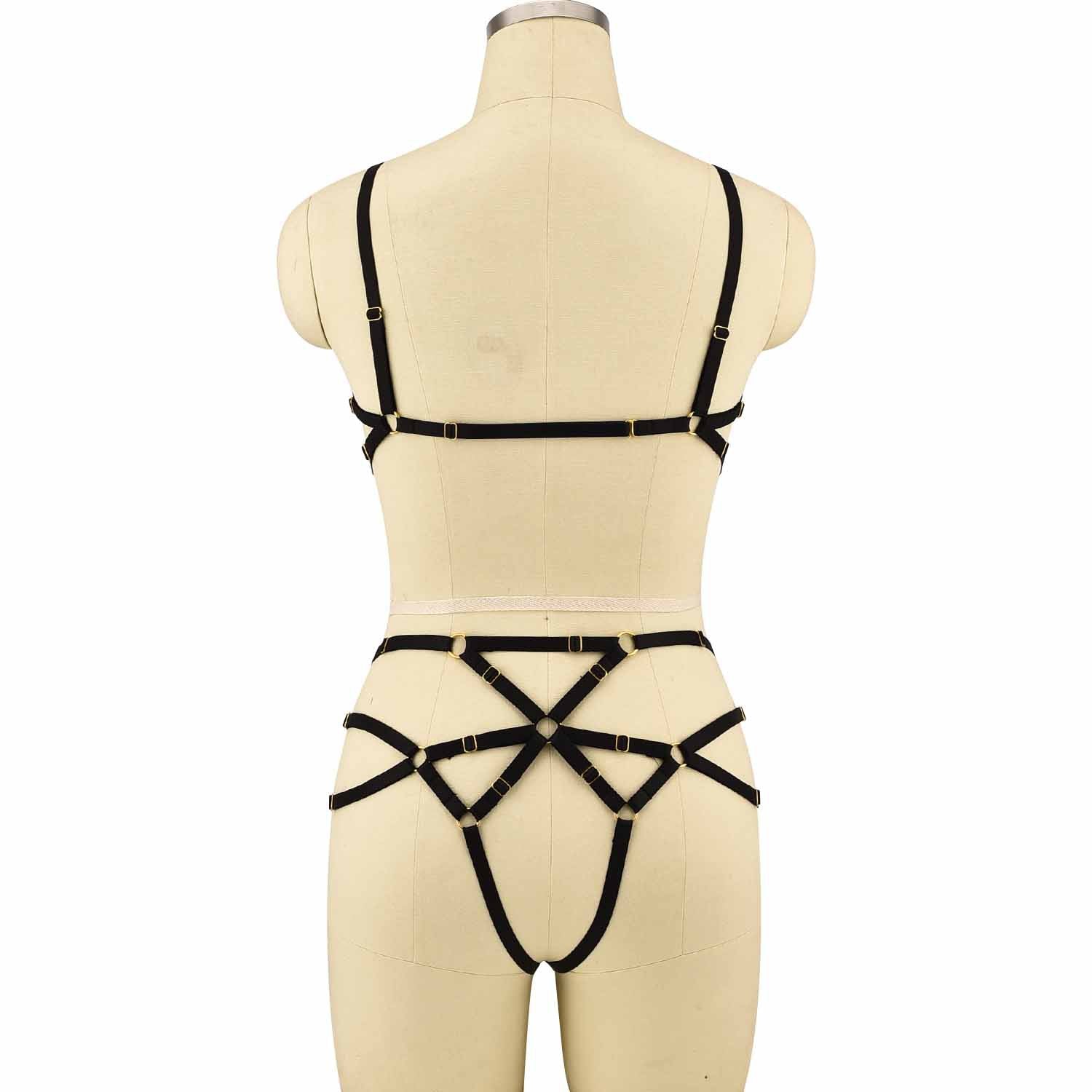 White Red Bodysuit Chubby Bdsm Lingerie Harness Wife Teddy