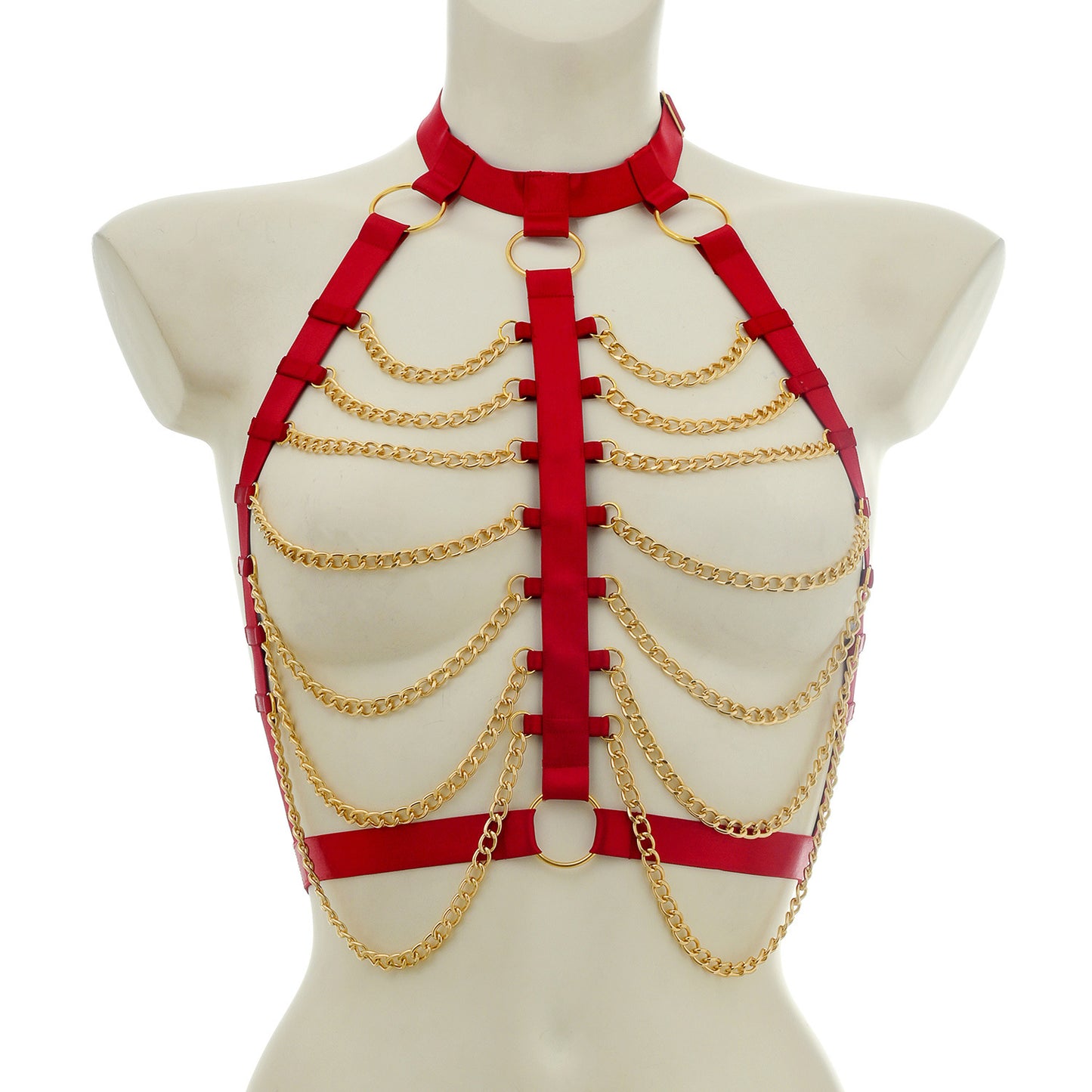 White Sexiest Bra Extreme Bdsm Harness Lingerie