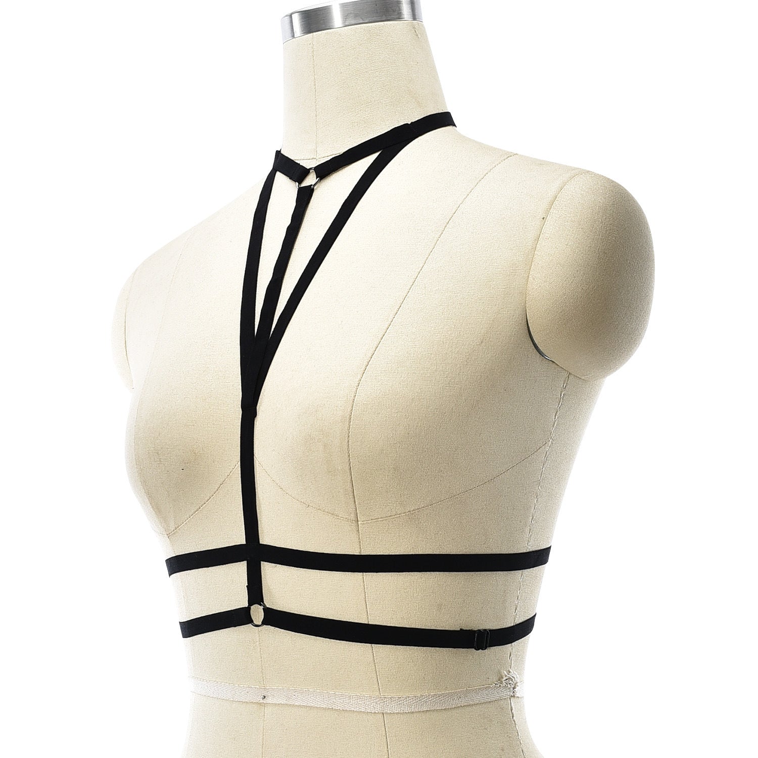 White Sexiest Bra Extreme Bdsm Harness Lingerie