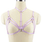 White Sexy Bra Strapy Body Harness Lingerie