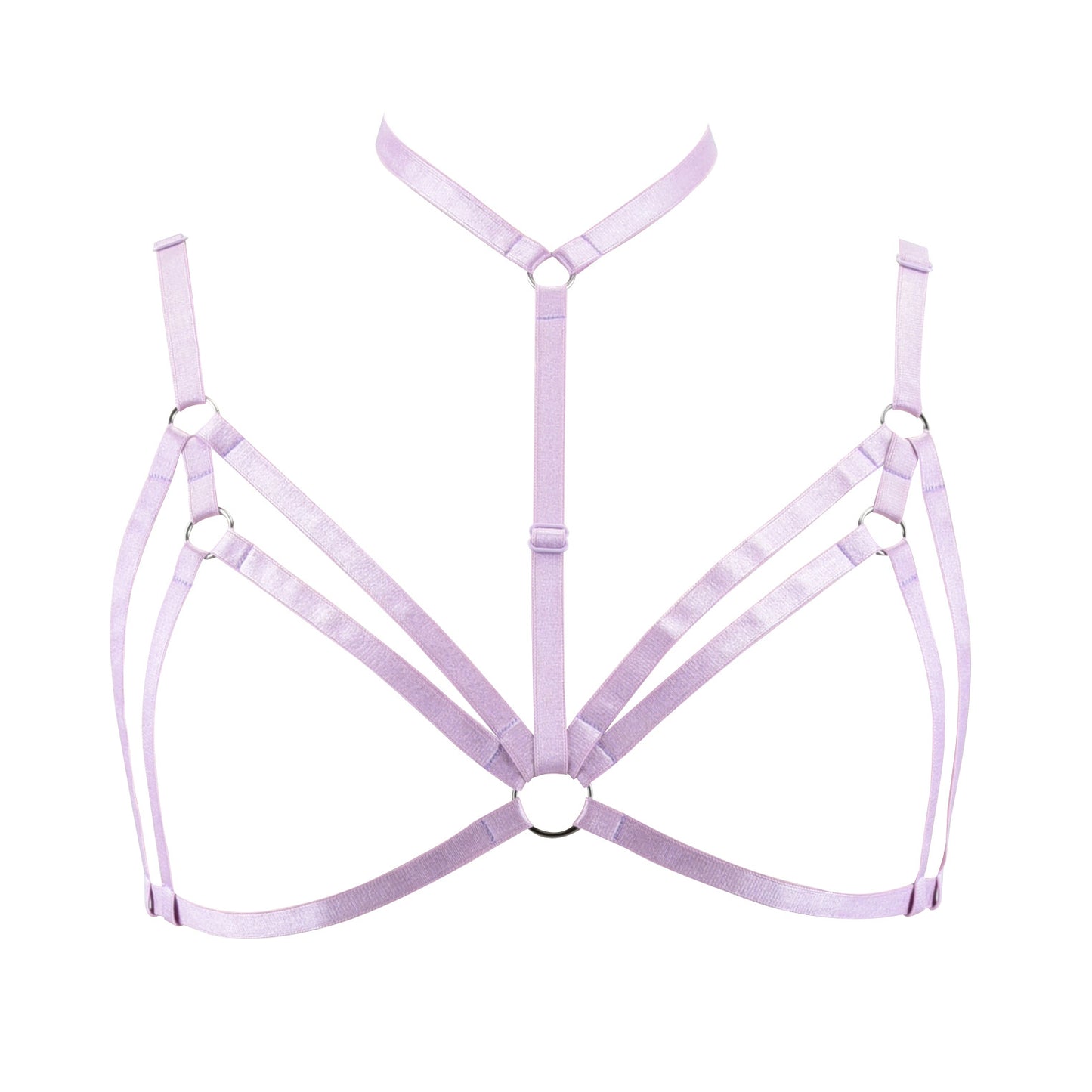 White Sexy Bra Strapy Body Harness Lingerie