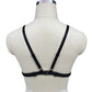 White Strappy Bra Strapy Black Body Harness Lingerie