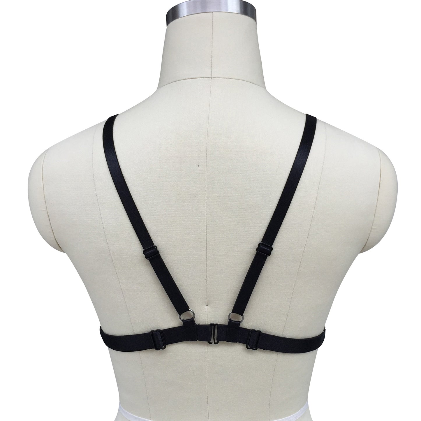 White Strappy Bra Strapy Black Body Harness Lingerie