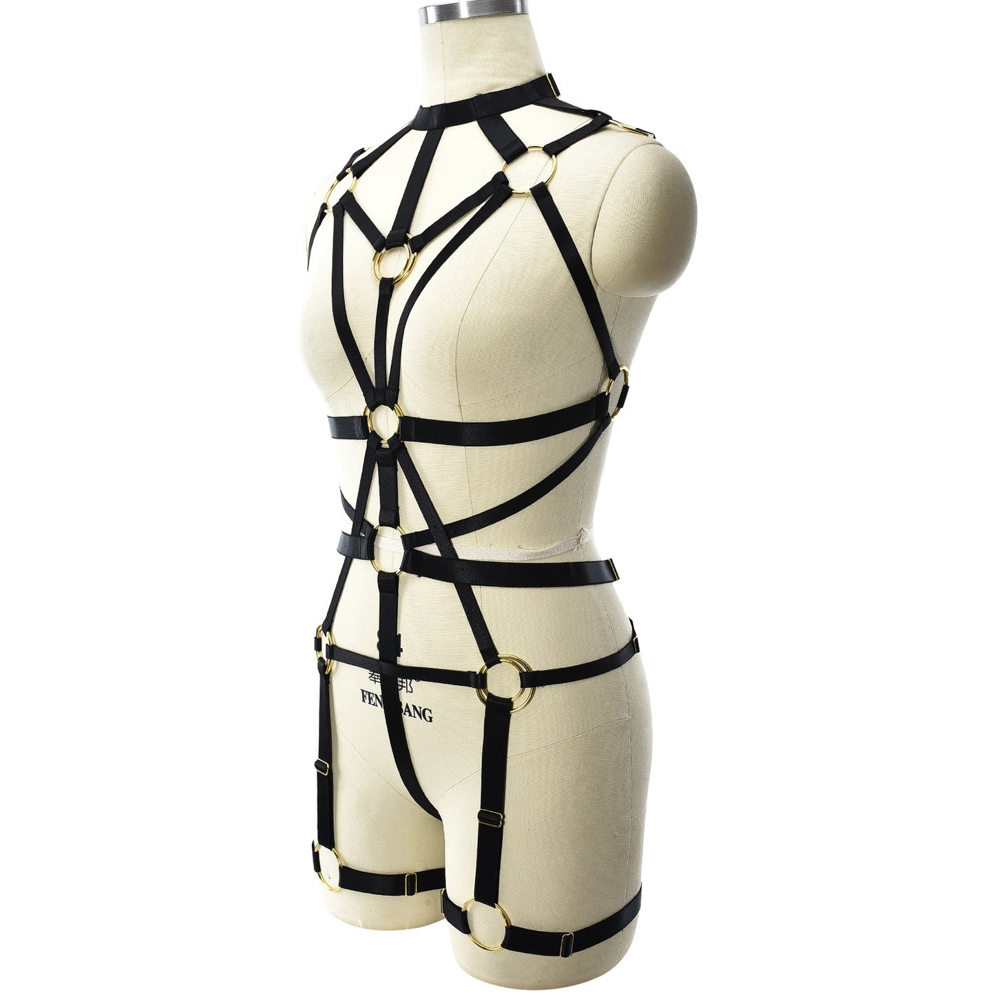 White White Bodysuit Sex Bdsm Lingerie Harness Red Teddy