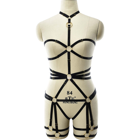 White White Bodysuit Sexy Sexy Harness Lingerie Hot Teddy