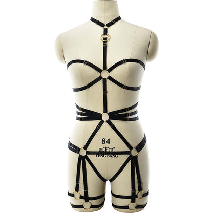 White White Bodysuit Sexy Sexy Harness Lingerie Hot Teddy