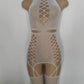 Wife Bodystocking Sheer Sex Sexy Crotchless Lingerie Mesh Bodysuit