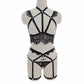 Wife Sexy Crotchless Lingerie Set Slutty Body Harness Lingerie Sex Bra Panties