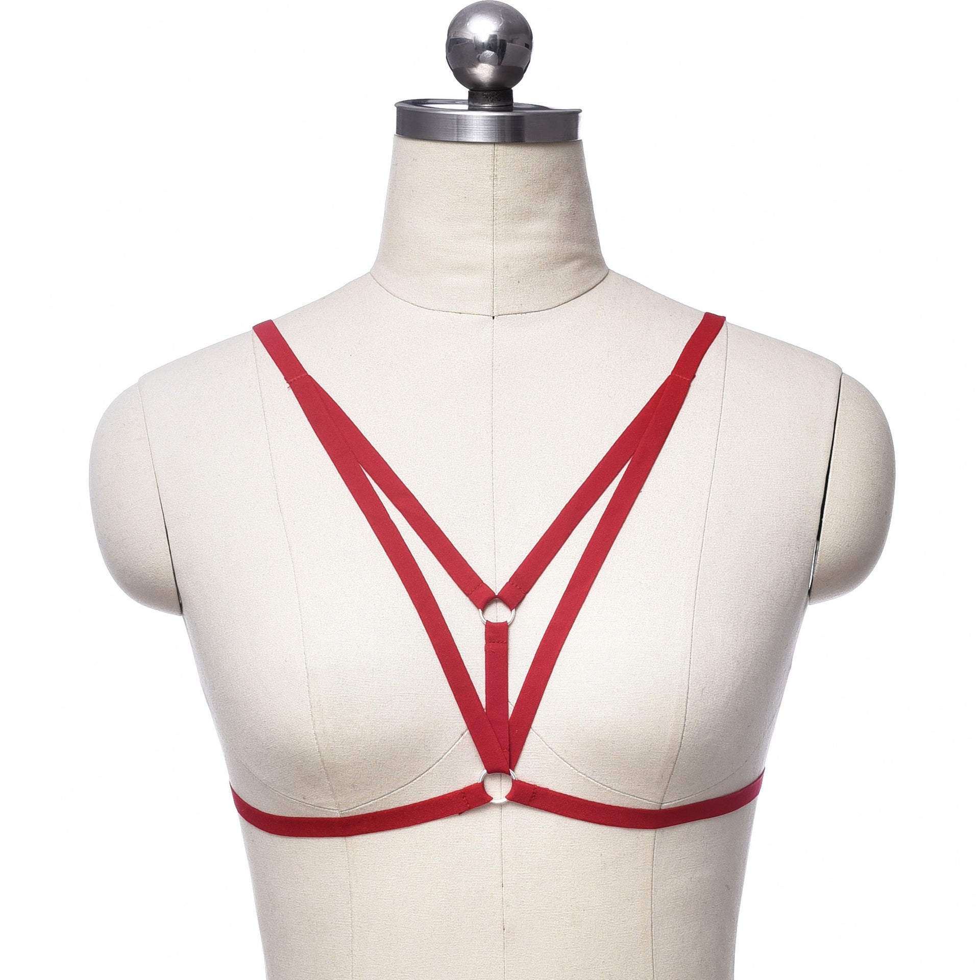 Wife Sexy No Bra Naughty Bondage Harness Lingerie