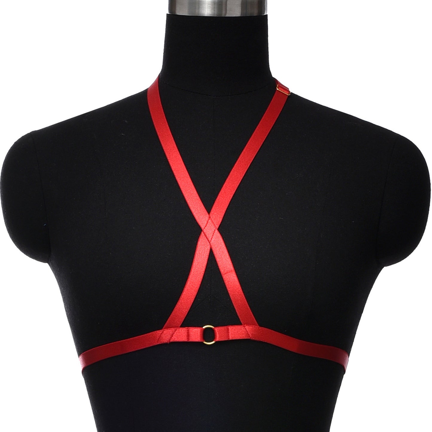 Wife Strappy Bra Naughty Black Body Harness Lingerie