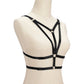 Wife Strappy Bra Naughty Black Body Harness Lingerie