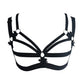 Wife Strappy Bra Naughty Black Body Harness Lingerie