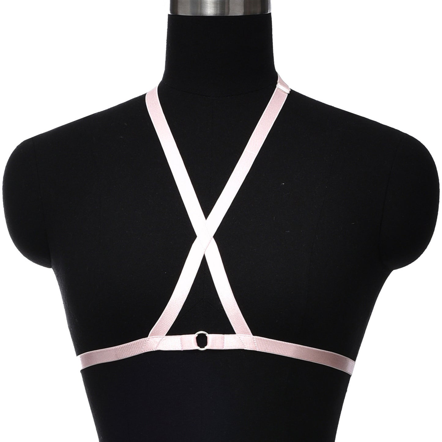 Wife Strappy Bra Naughty Black Body Harness Lingerie