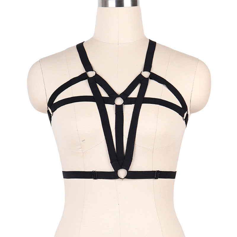 Women  Bra Straps Slutty Bdsm Lingerie Harness