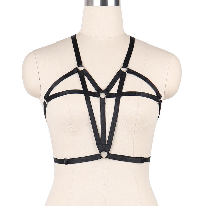 Women  Bra Straps Slutty Strappy Harness Lingerie