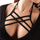 Women  Bra Straps Slutty Strappy Harness Lingerie