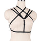 Women  Bra for Sexy Slutty Black Body Harness Lingerie