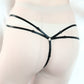 Women  Crotchless Panties Sexy Slutty Black Body Harness Lingerie Latina Thong