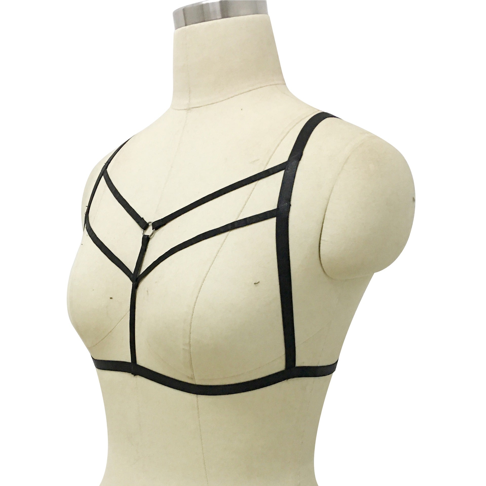 Women  Sexy No Bra Slutty Bondage Harness Lingerie