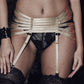 Women  Thigh High Garter Belt Slutty Bdsm Lingerie Harness