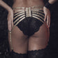 Women  Thigh High Garter Belt Slutty Bdsm Lingerie Harness