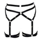 Women  Thigh Highs And Garter Belt Slutty Body Harness Lingerie