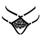 Women  Woman In Crotchless Panties Slutty Body Harness Lingerie Latina Thong