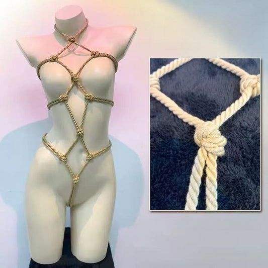 Bdsm Lingerie Rope Harness