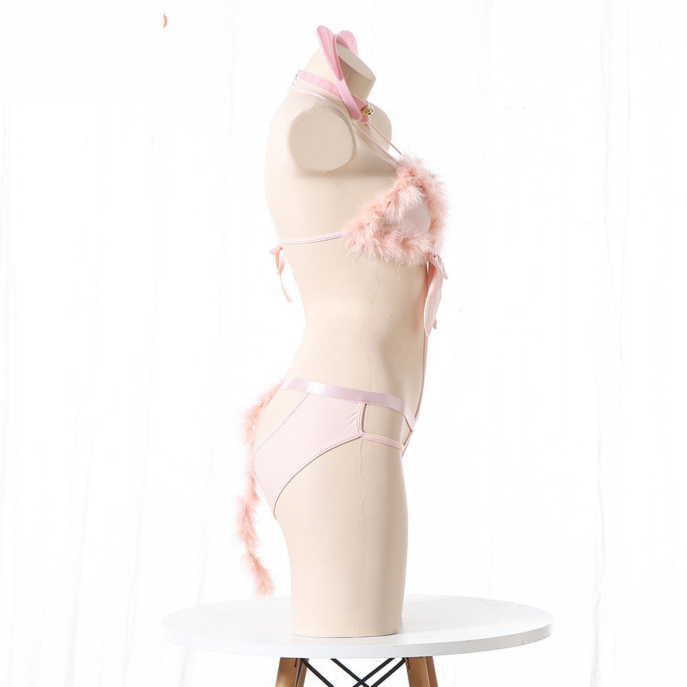 Intimate Bodysuit Women Sexy Bunny Cat Costume Anime Cosplay Lingerie