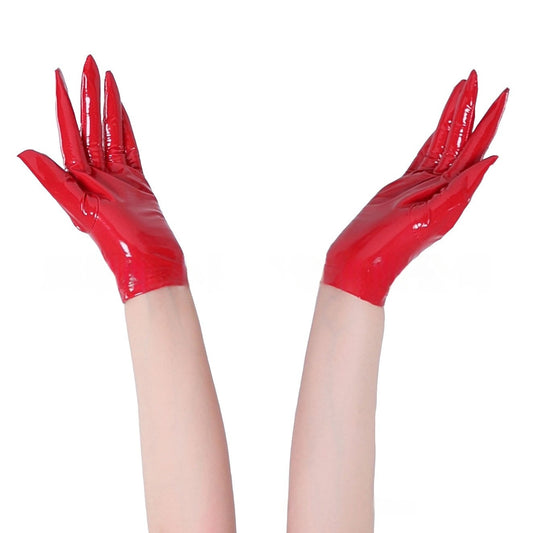 Latex Bdsm Gloves Short