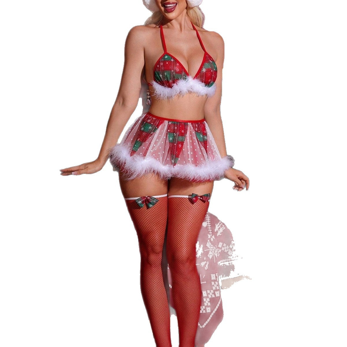 Sexy Christmas Lingerie Set