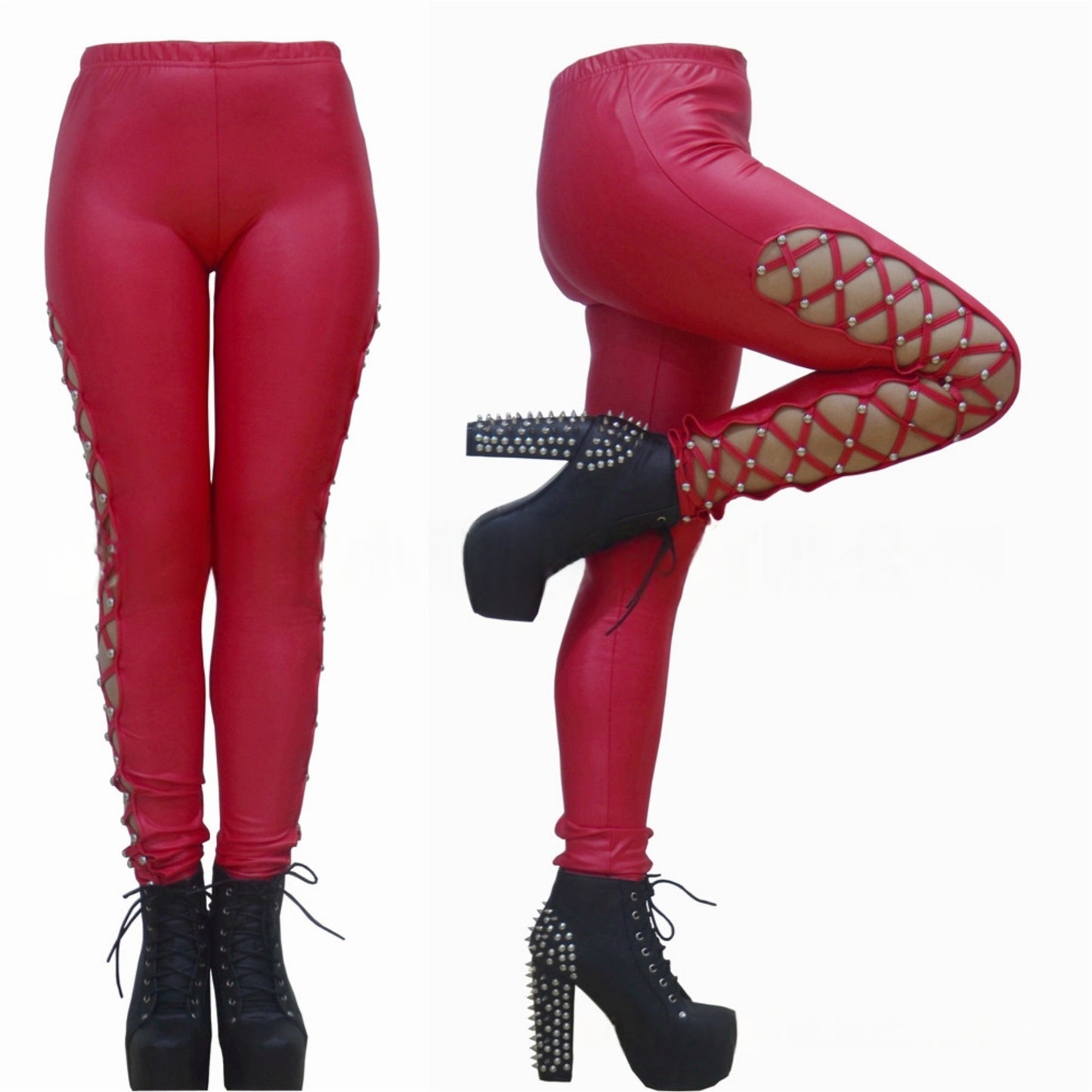 Leather Bdsm Leggings