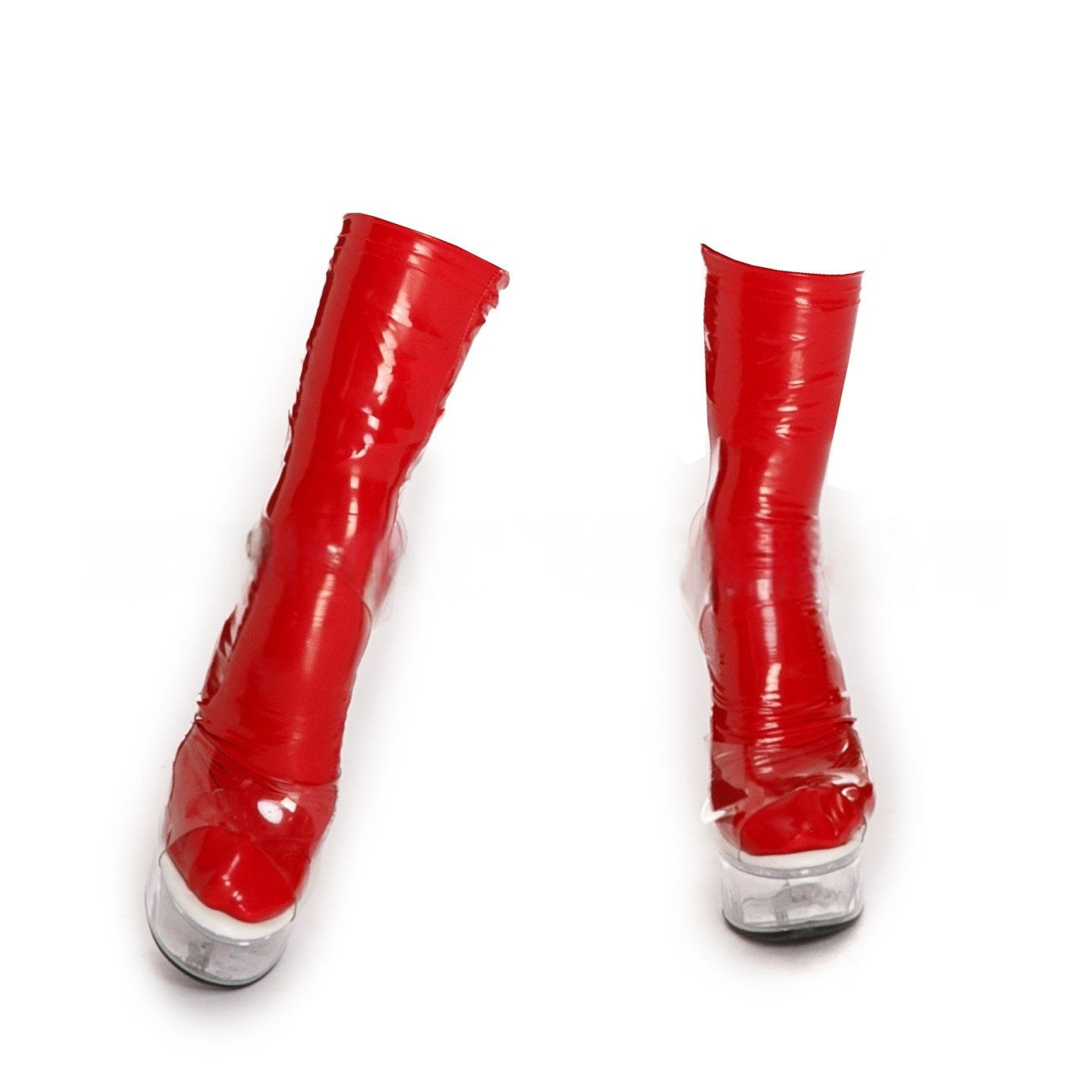 Pink Bdsm Latex Socks